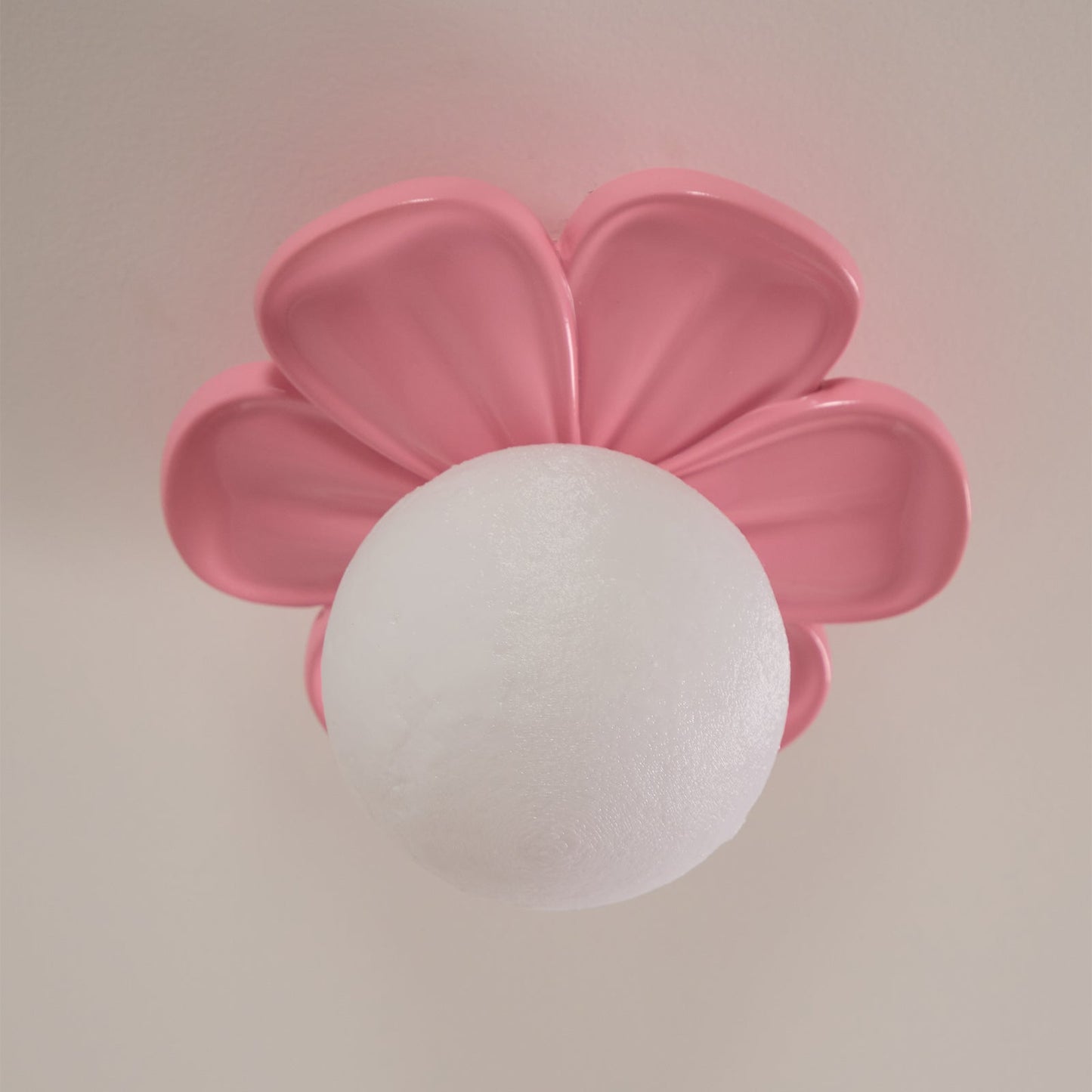 Cream Bloom Flower Ceiling Lamp