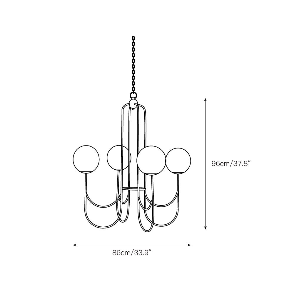 Apollo Chandelier — view 3