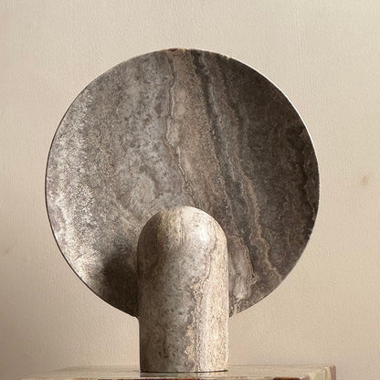 Fan Marble Table Lamp