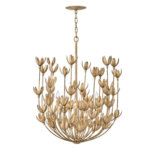 Flora 26 Inch 6 Light Chandelier Hinkley Lighting - Elegant Floral Design