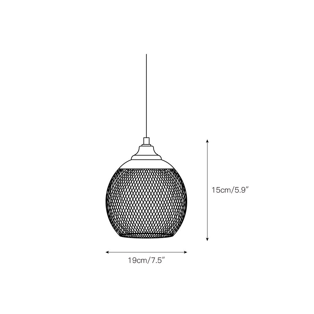 Lanister Mesh Pendant Lamp — view 3