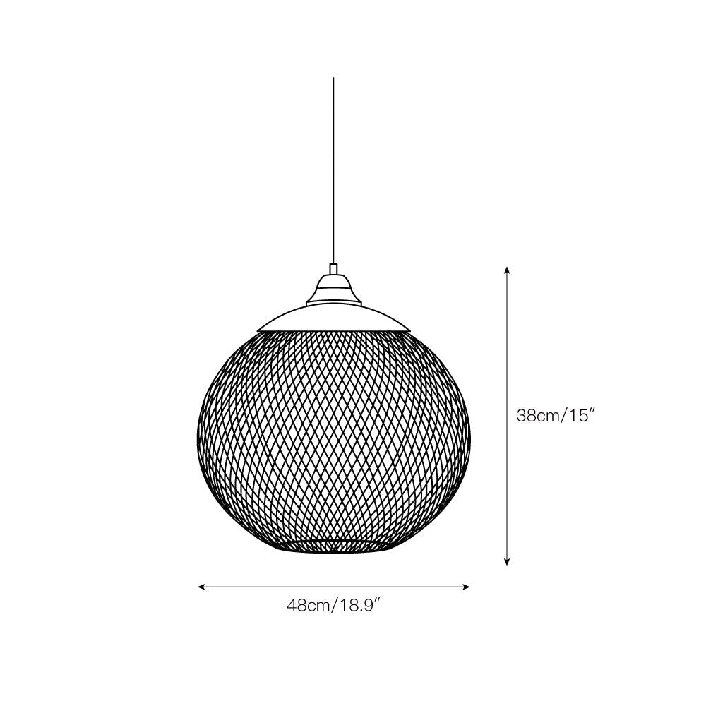 Lanister Mesh Pendant Lamp — view 5