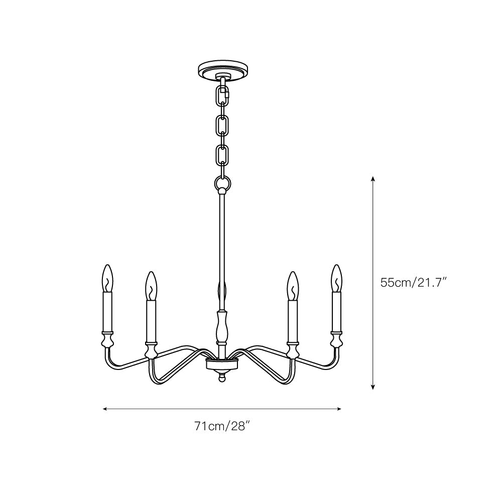 Lanne Chandelier — view 3