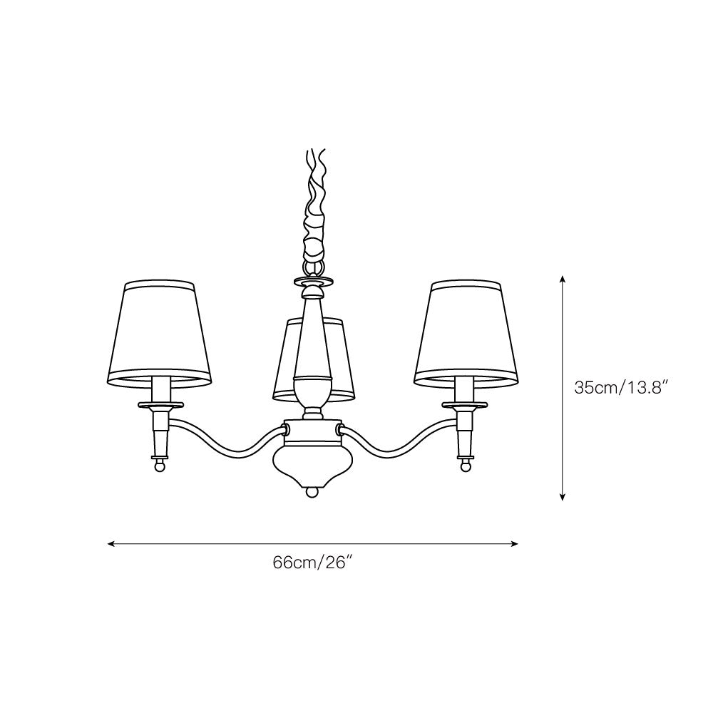 Lanora Chandelier — view 3