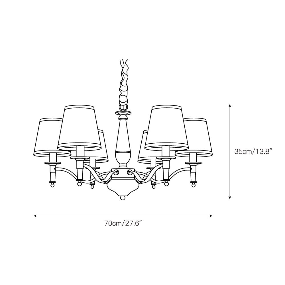 Lanora Chandelier — view 5