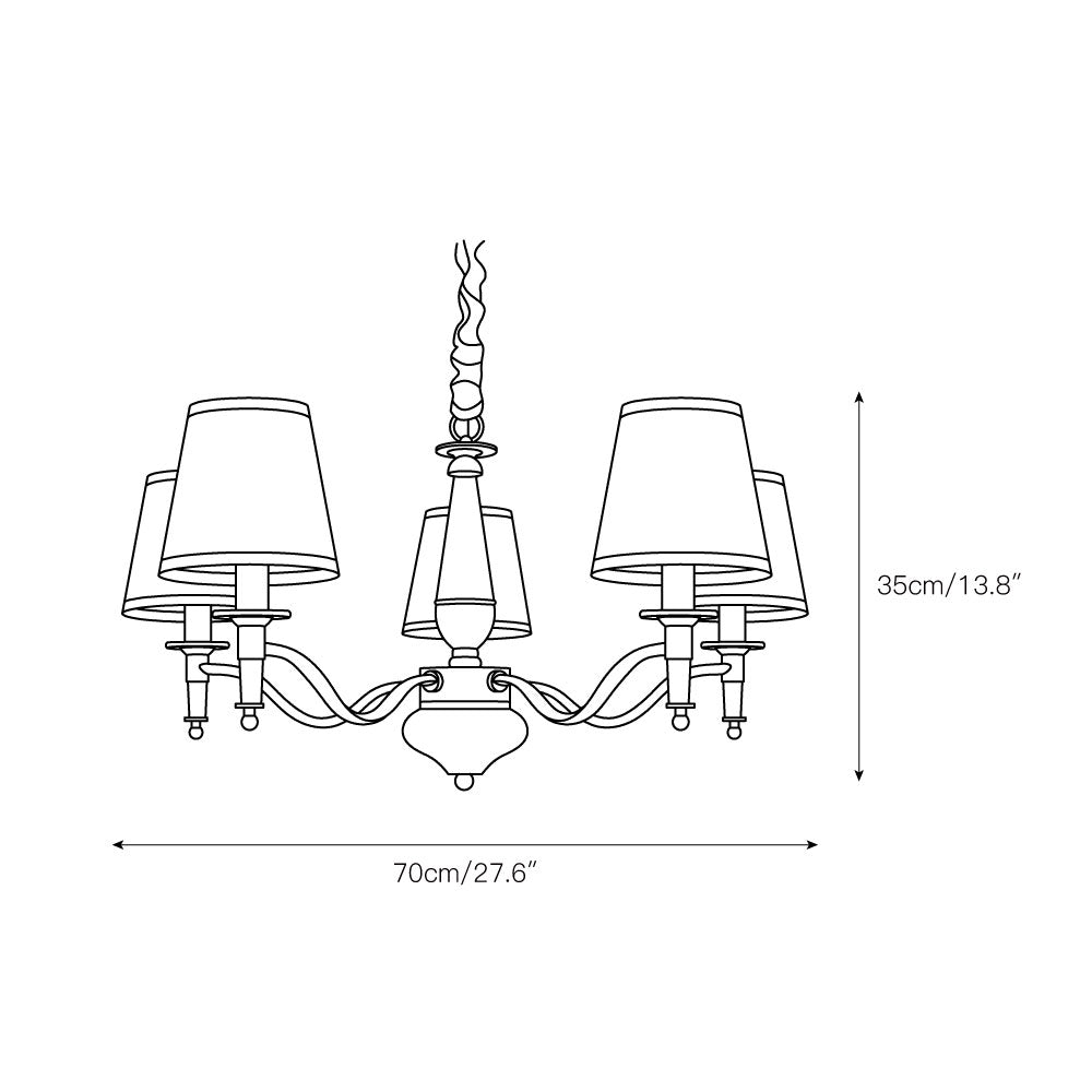 Lanora Chandelier — view 4