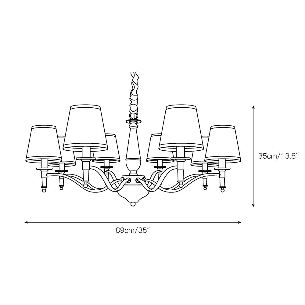 Lanora Chandelier — view 6
