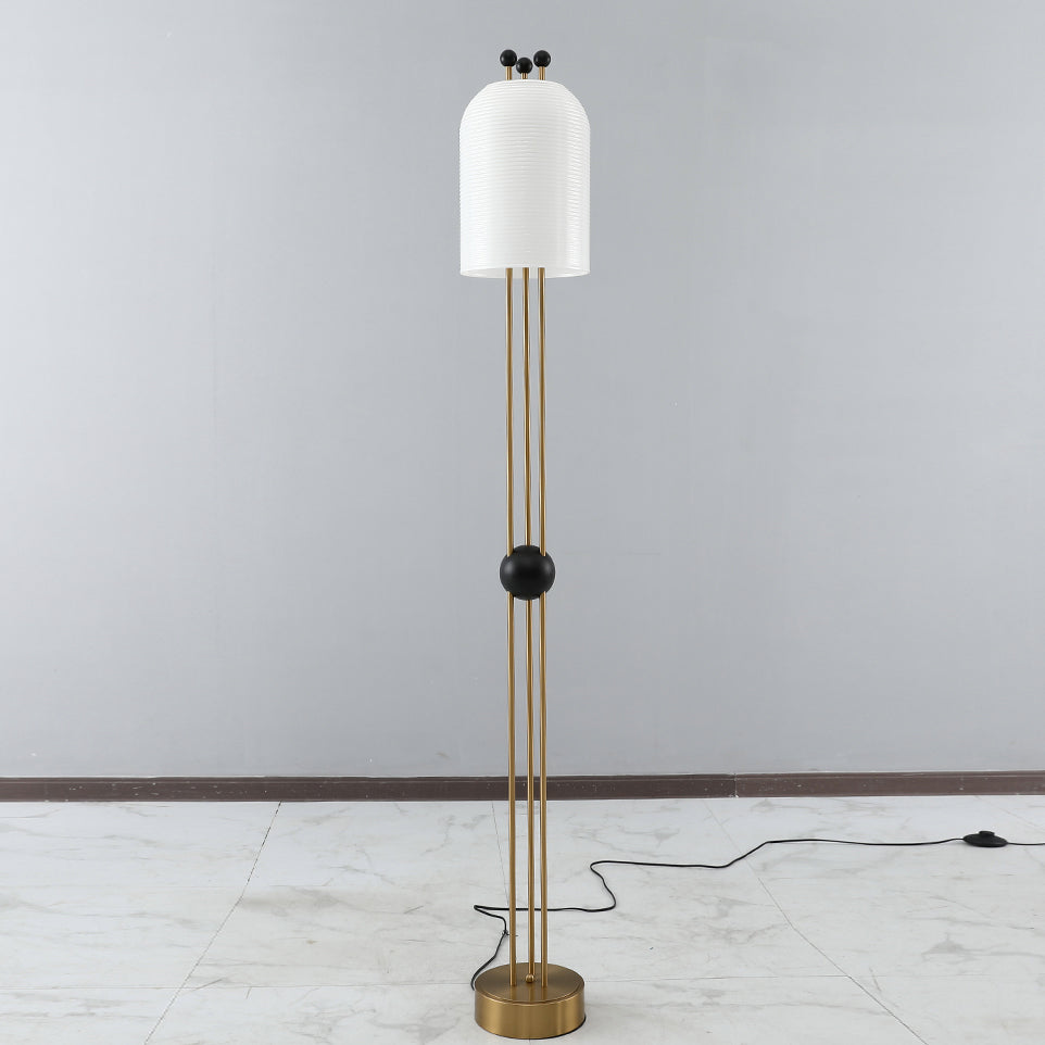 Lantern Glass Floor Lamp — view 15