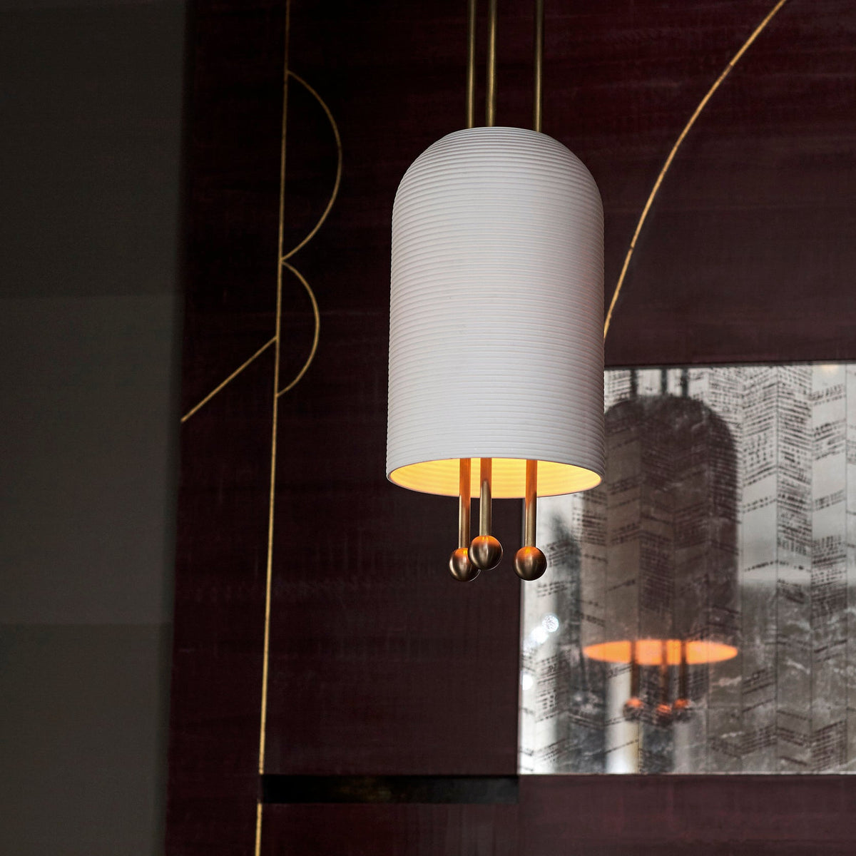 Lantern Glass Pendant Lamp — view 20