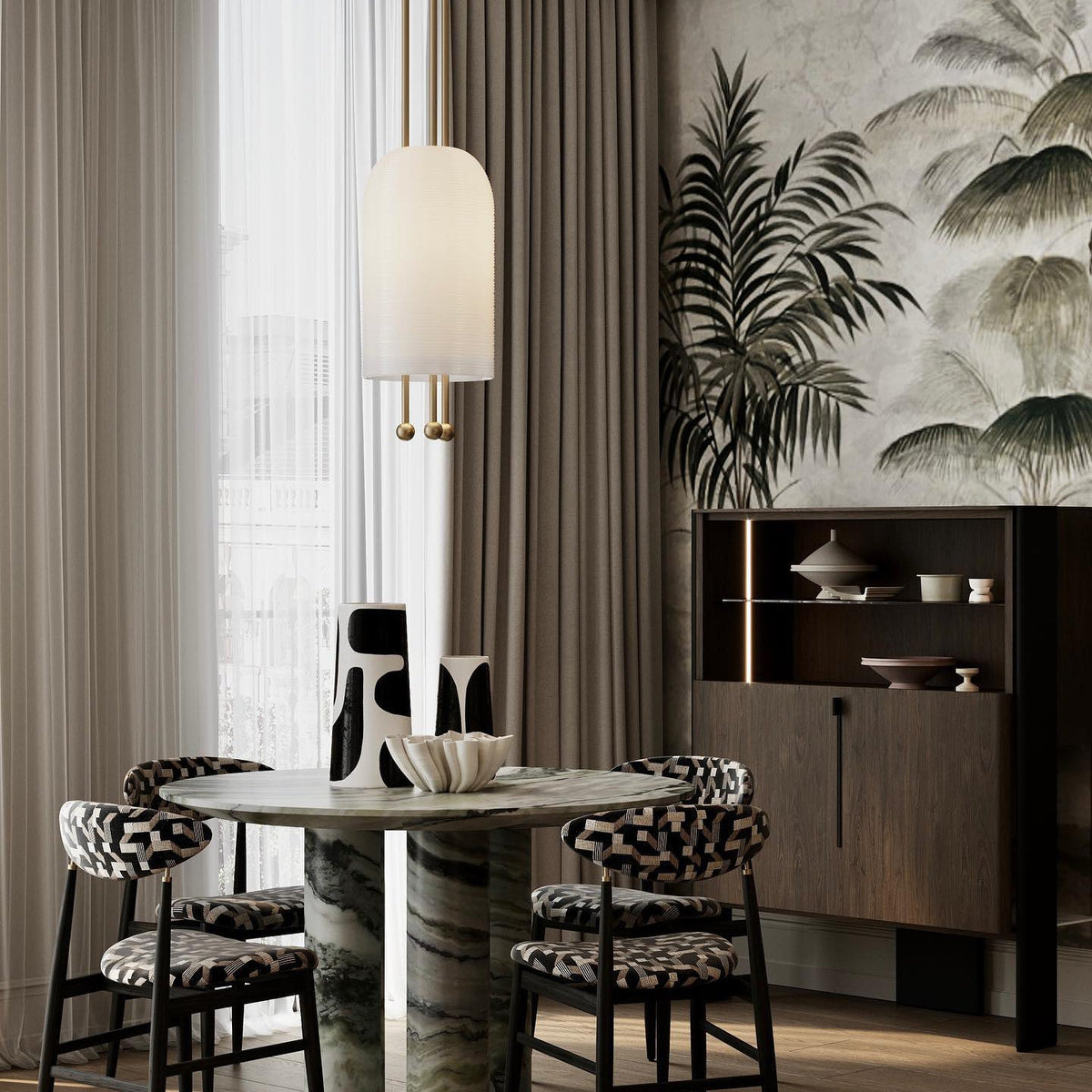 Lantern Glass Pendant Lamp — view 15