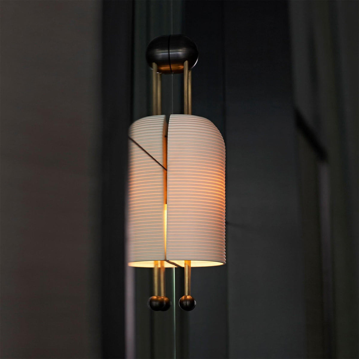 Lantern Glass Sconce — view 2