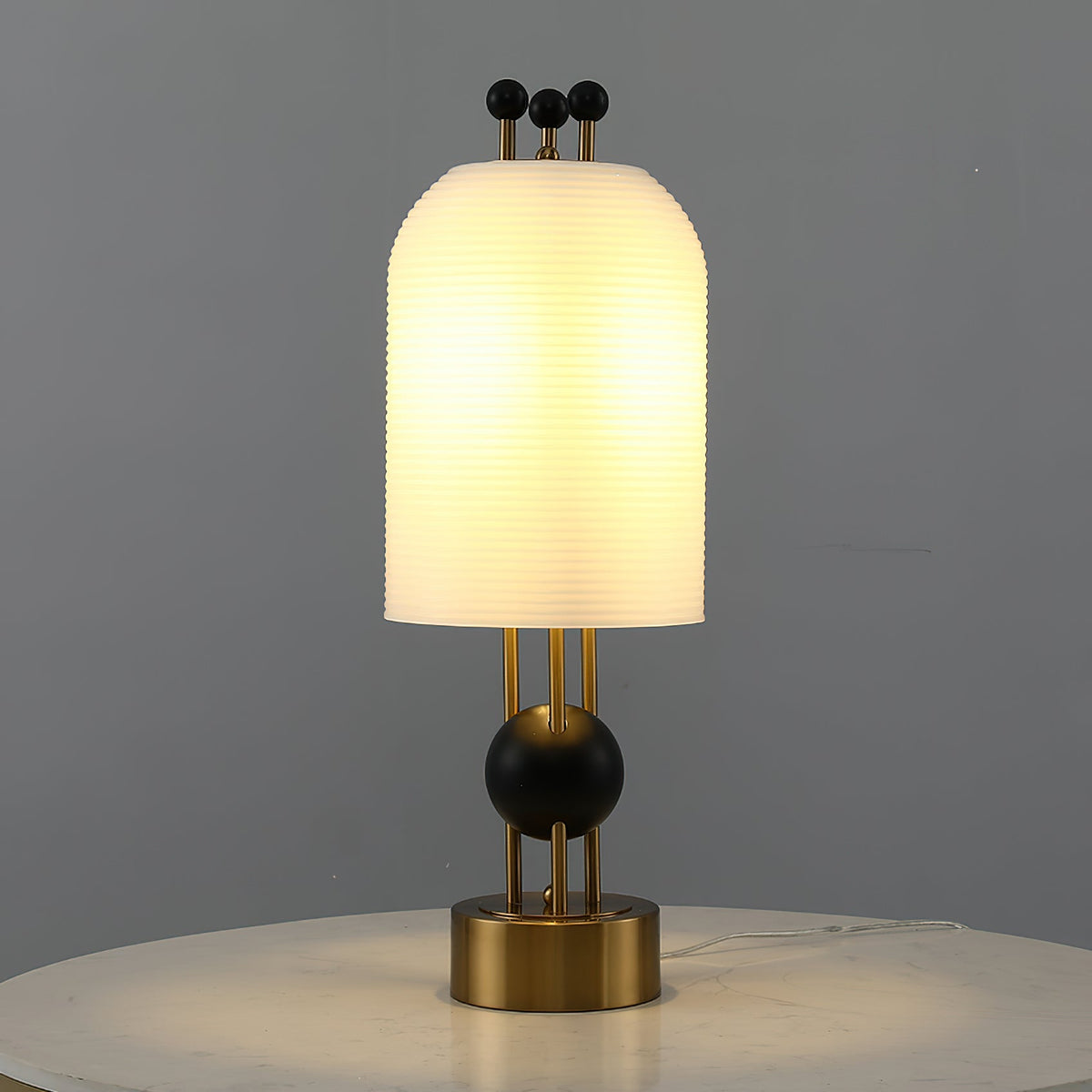 Lantern Glass Table Lamp — view 7