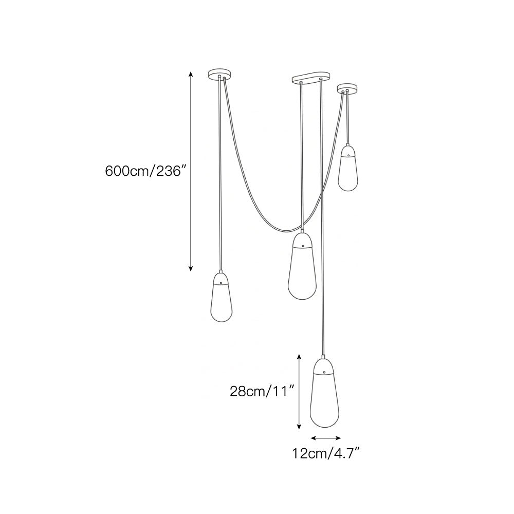 Lariat Pendant Lamp — view 6