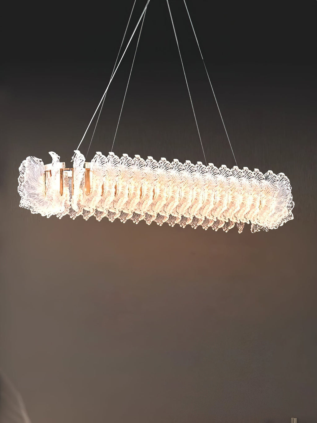 Leaf Glass Chandelier — view 21
