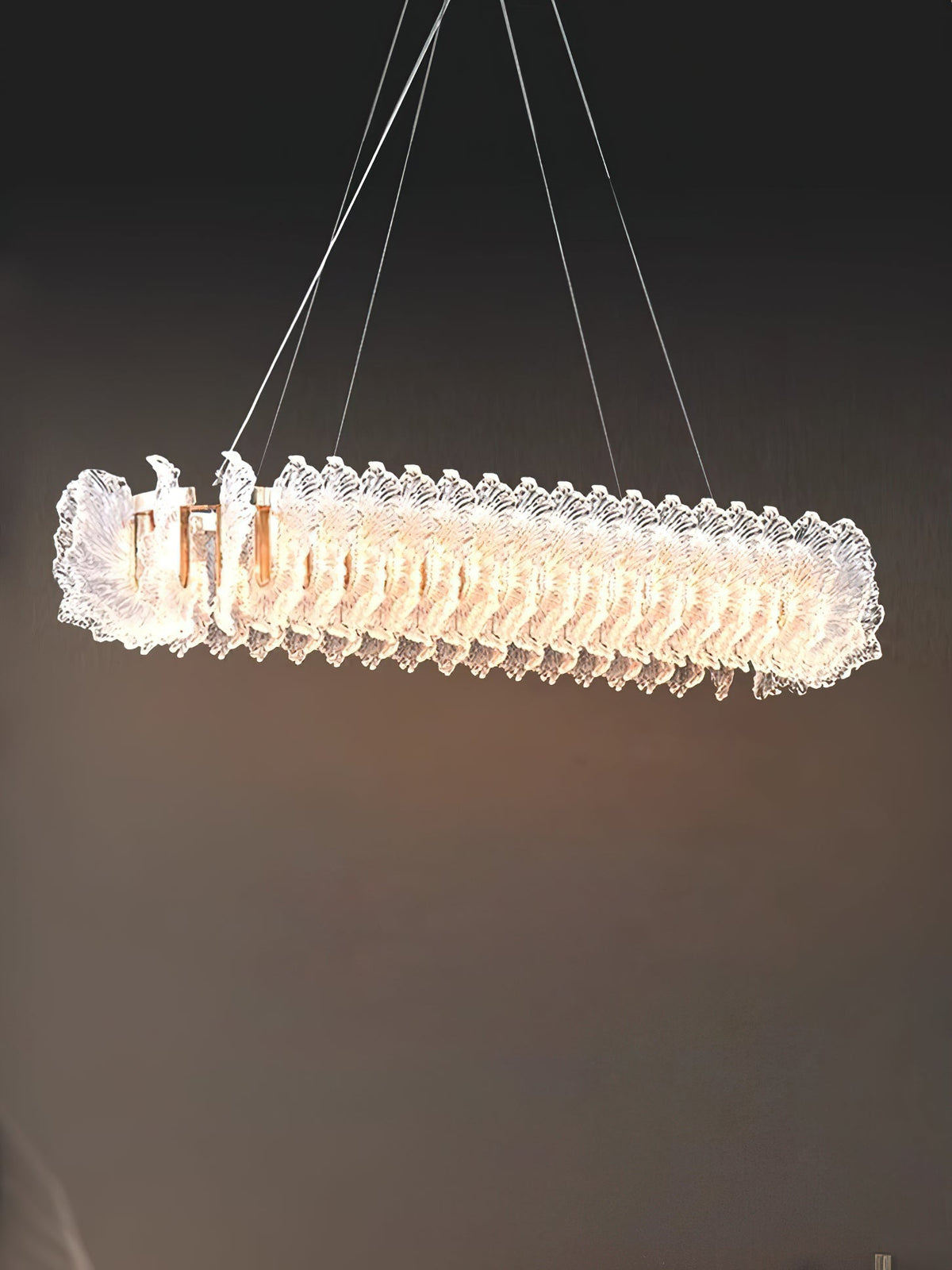 Leaf Glass Chandelier — view 21