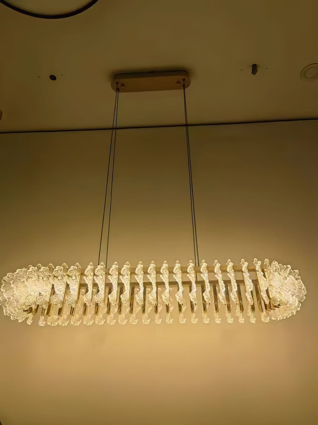 Leaf Glass Chandelier — view 24