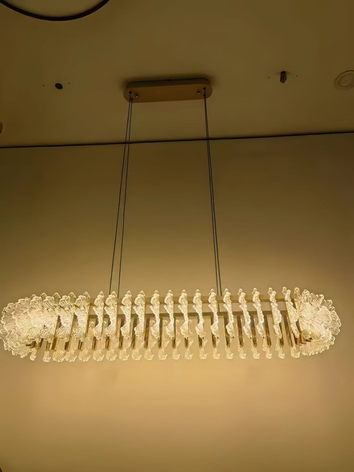 Leaf Glass Chandelier — view 24