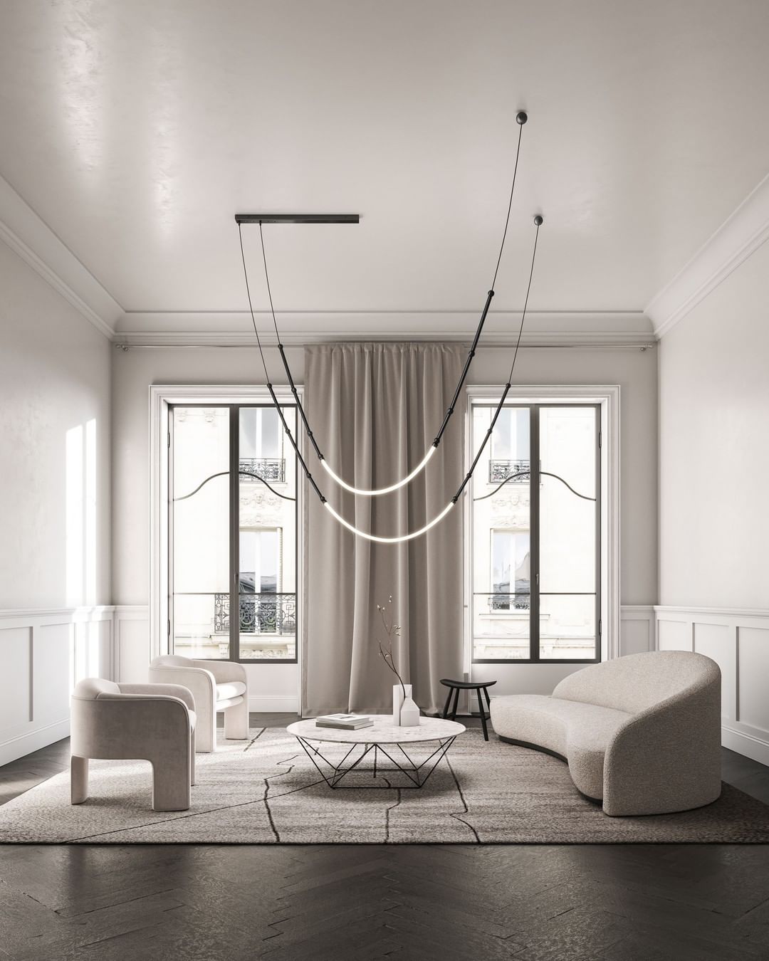 Leda Chandelier — view 16