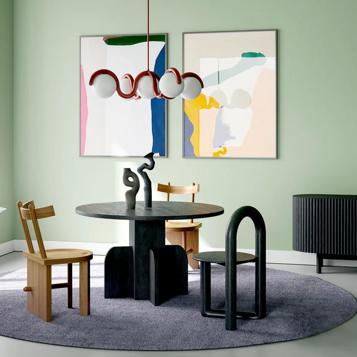 Lenox Chandelier — view 2
