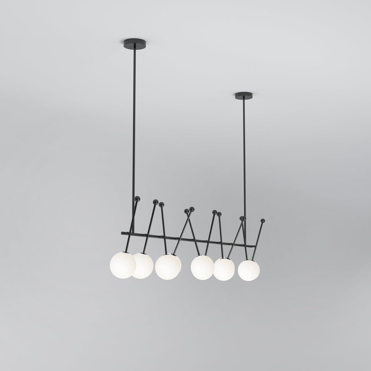 Lever Straight Pendant Lamp — view 4