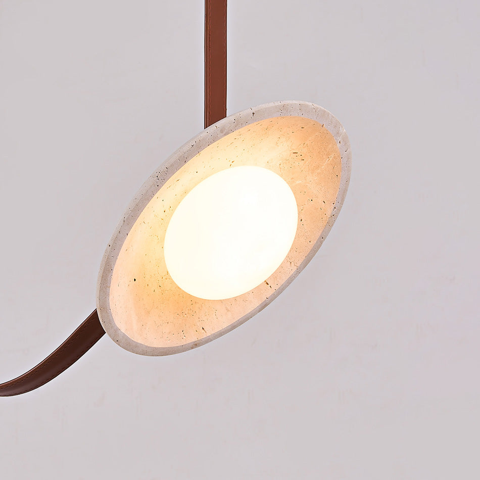 Light Rail Leather Pendant Lamp — view 18