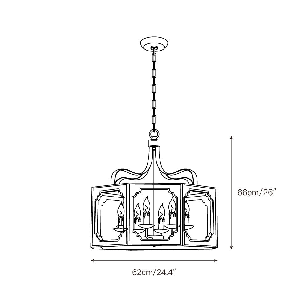 Lightelk Country Pendant Lamp — view 3