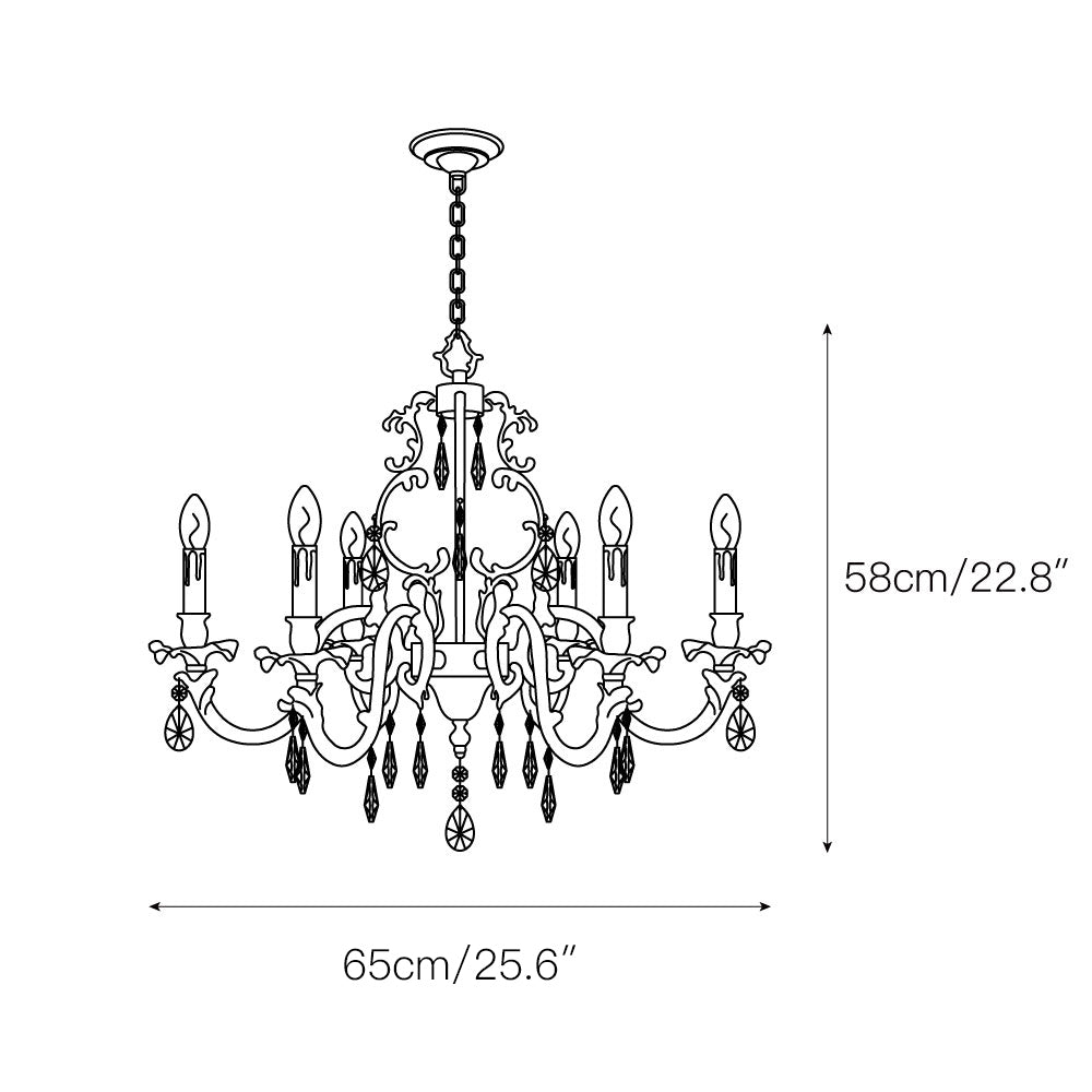 Lillianne Chandelier — view 6