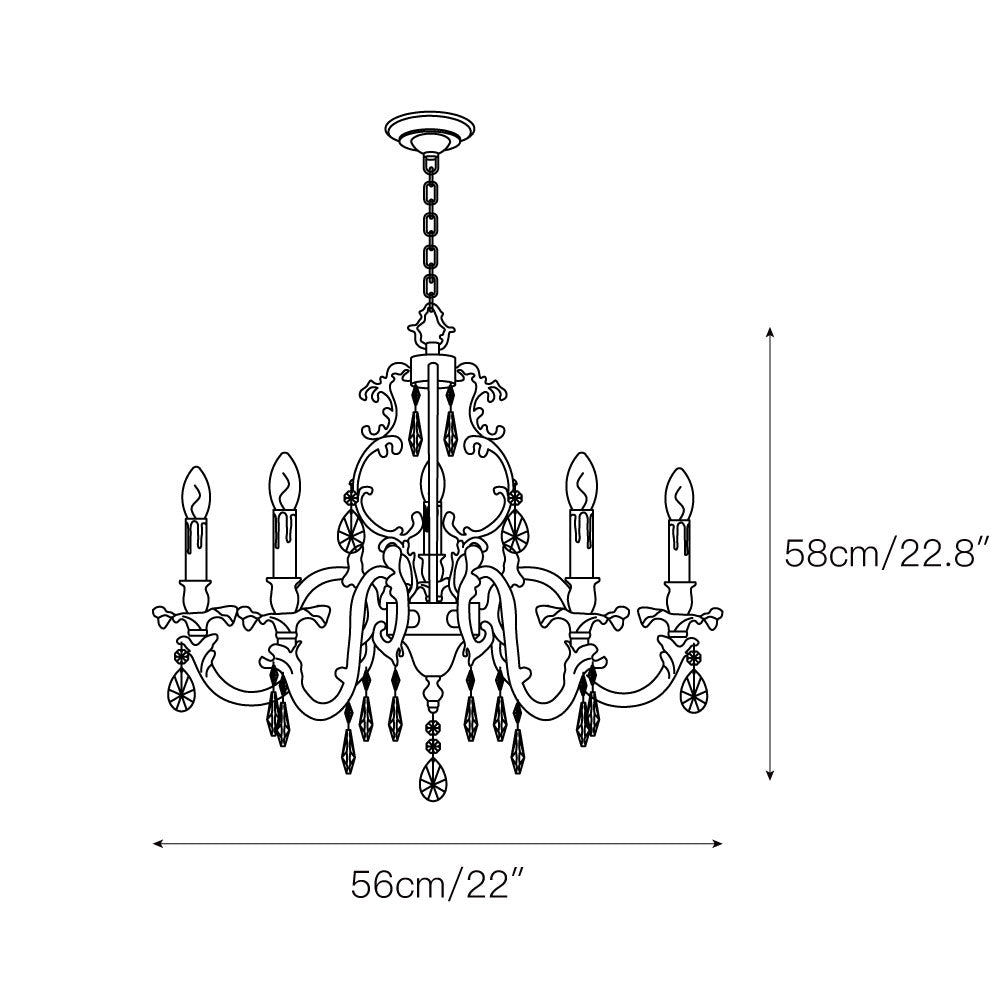 Lillianne Chandelier — view 4