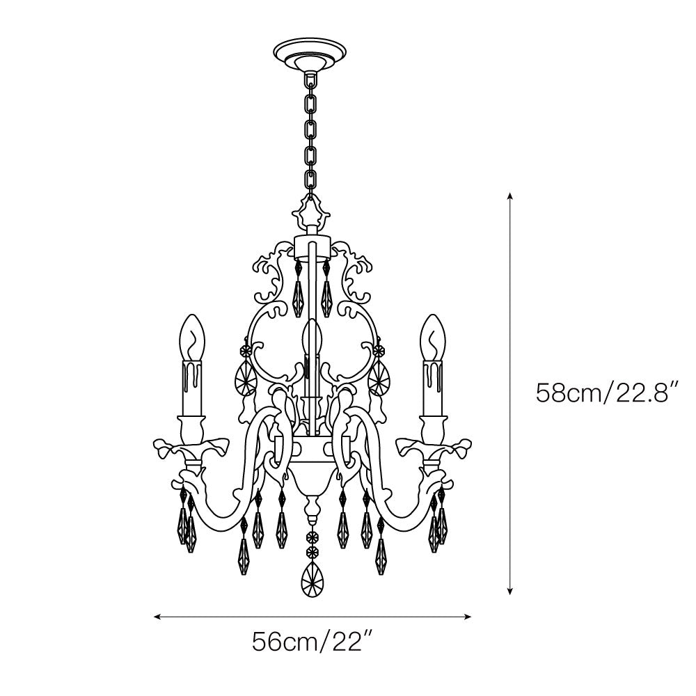 Lillianne Chandelier — view 3