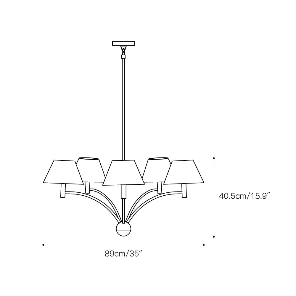 Linus Chandelier — view 3