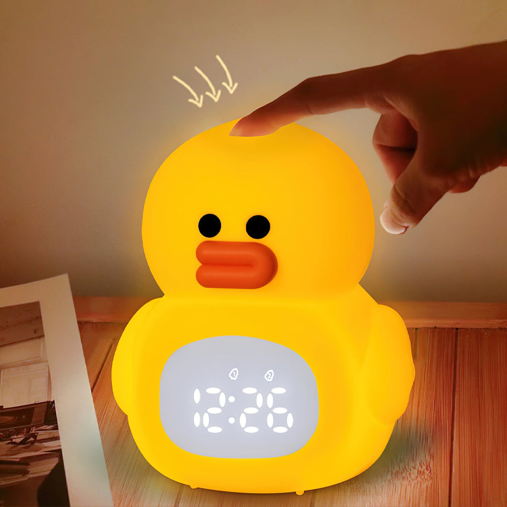 Little Duck Clock & Lamp (built-in battery) — view 3