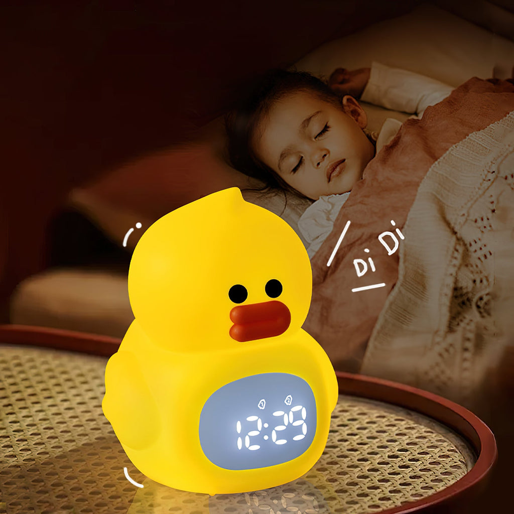 Little Duck Clock & Lamp (built-in battery) — view 6