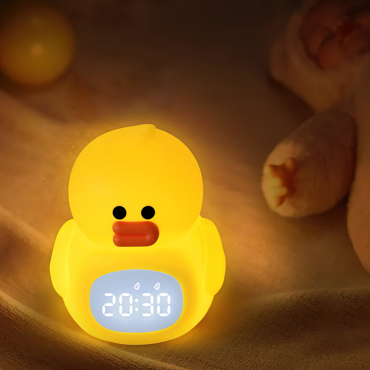 Little Duck Clock & Lamp (built-in battery) — view 7