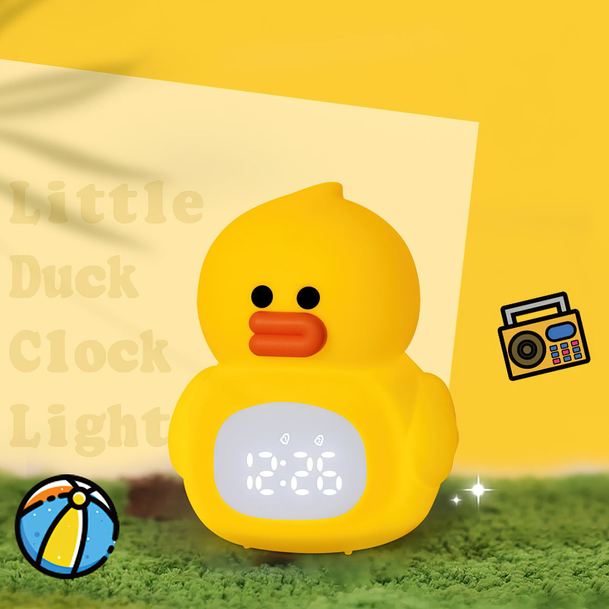 Little Duck Clock & Lamp (built-in battery) — view 9