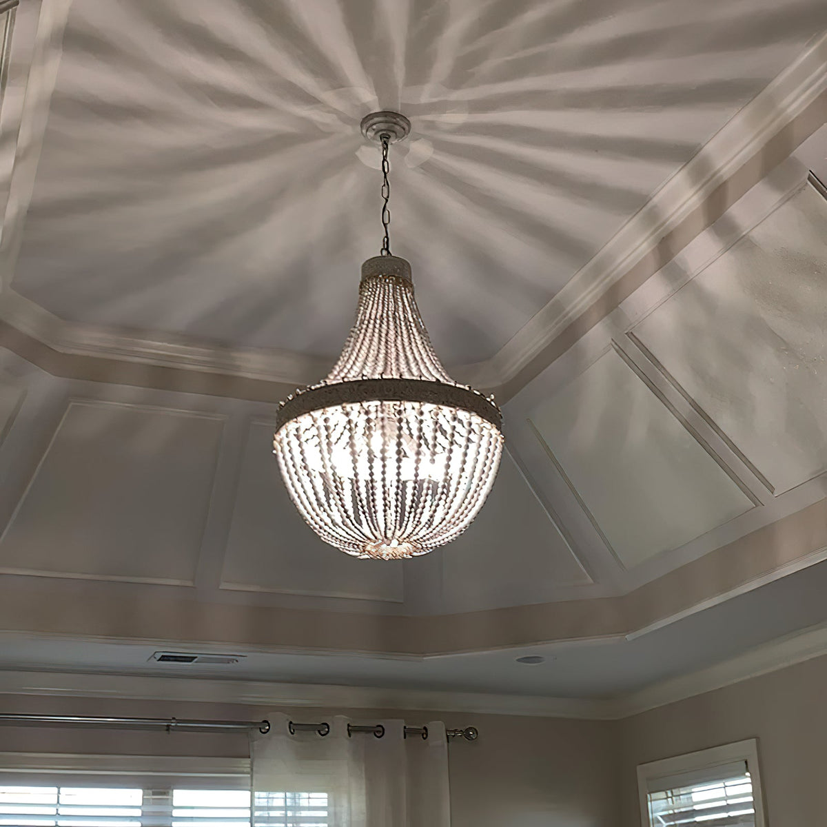 Littlefield Beaded Chandelier — view 11