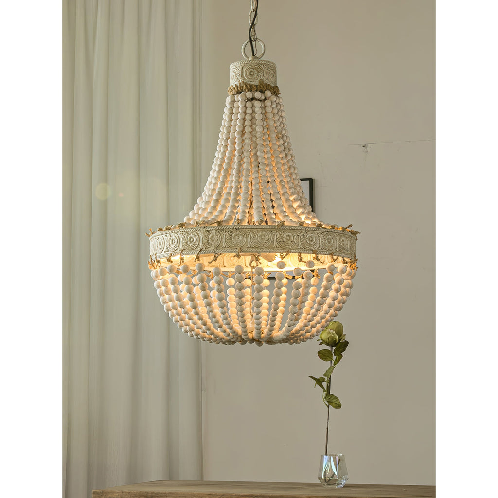 Littlefield Beaded Chandelier — view 14