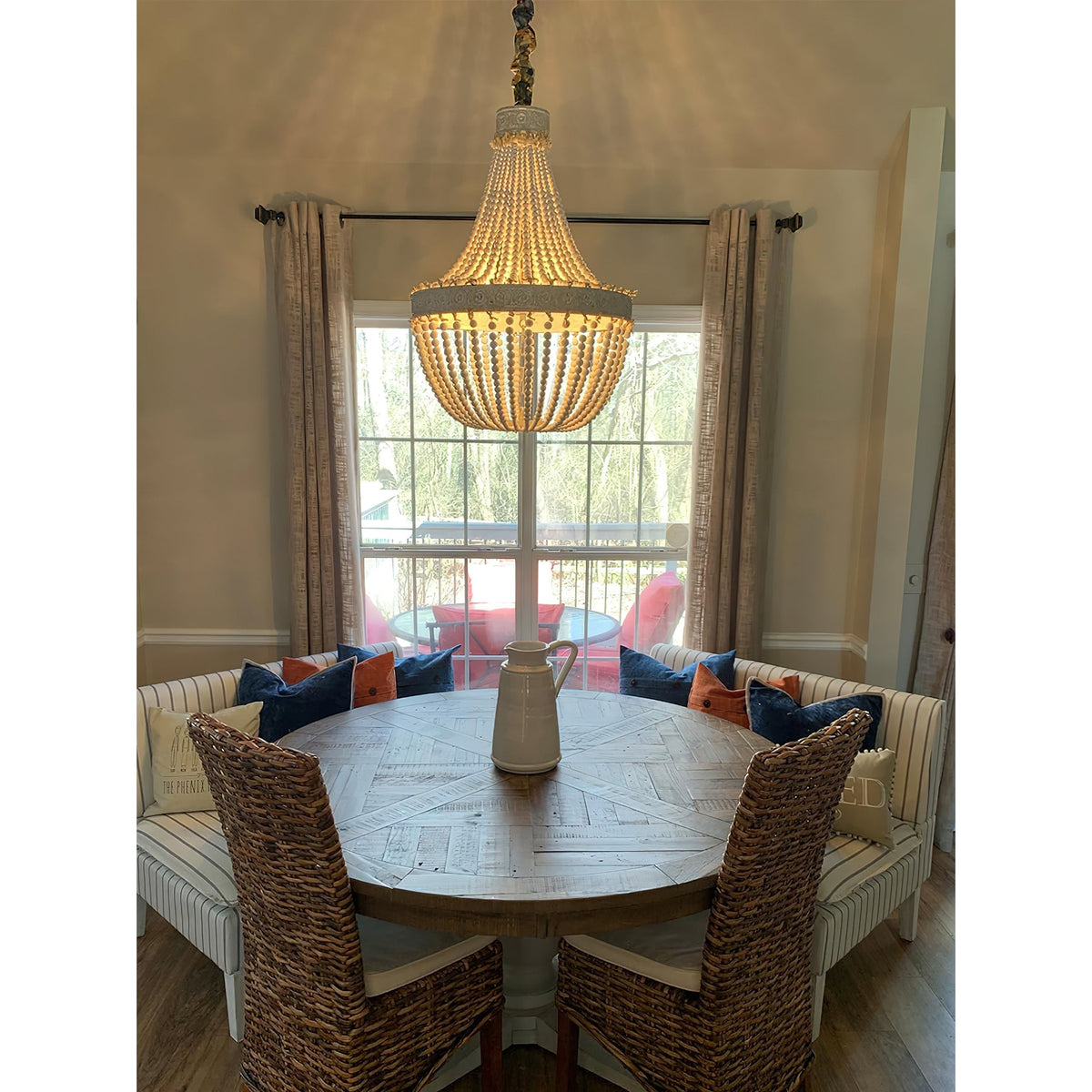 Littlefield Beaded Chandelier — view 15