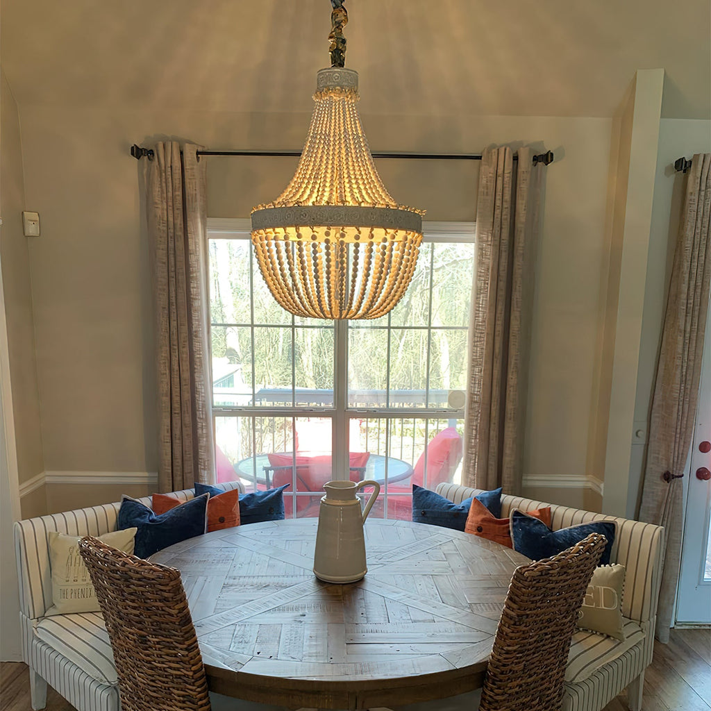 Littlefield Beaded Chandelier — view 2