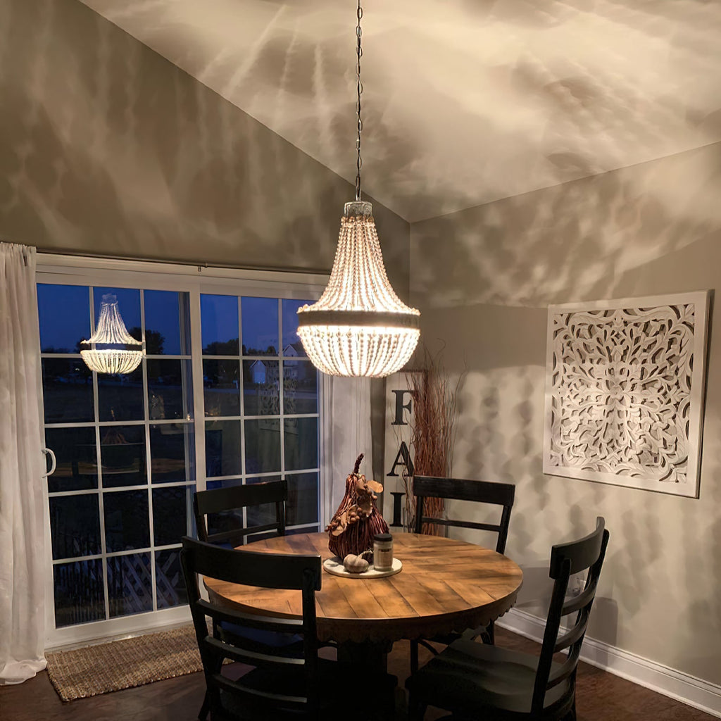 Littlefield Beaded Chandelier — view 10