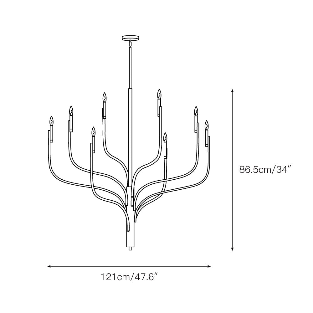 Livadia Chandelier — view 3
