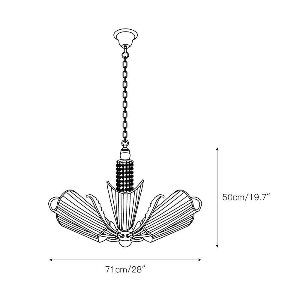 Lobmeyr Chandelier — view 3