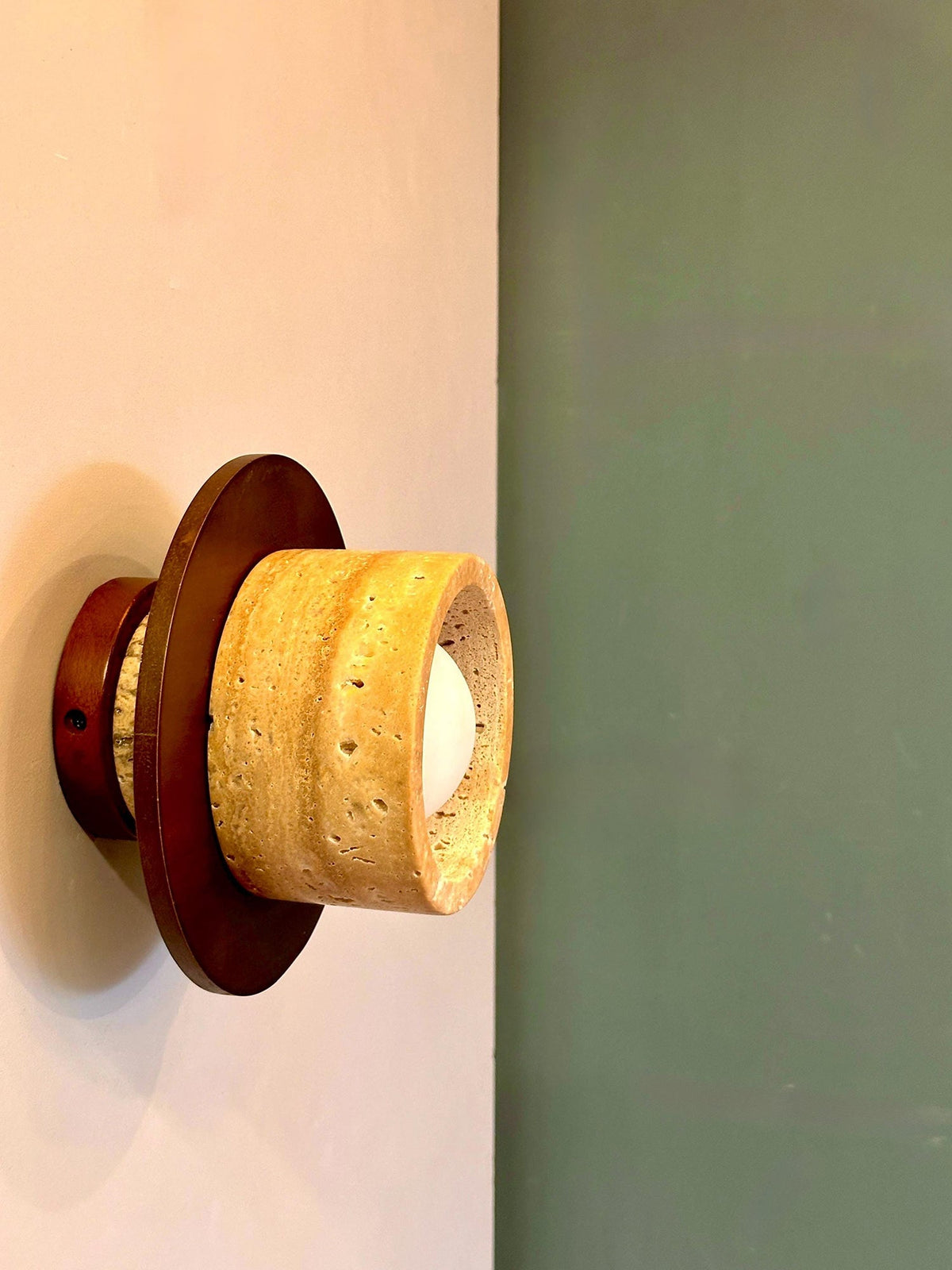 Logatec Traverine Wall Lamp — view 5