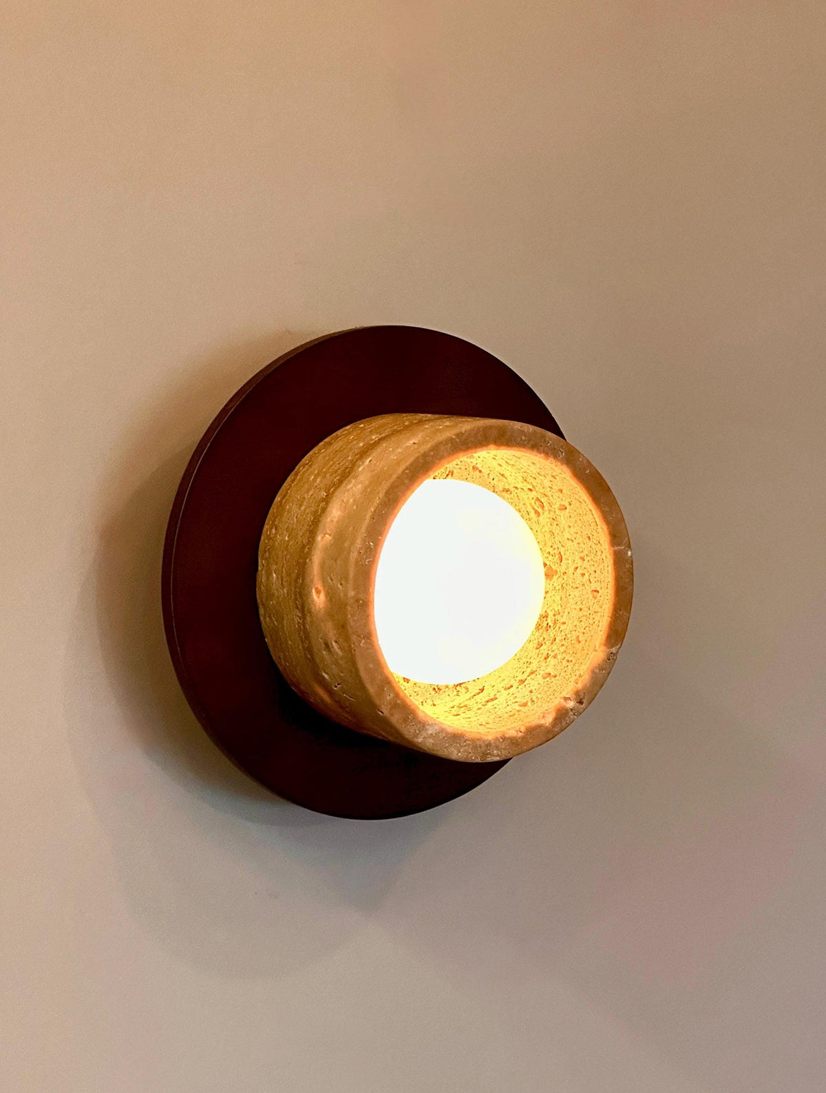 Logatec Traverine Wall Lamp — view 6