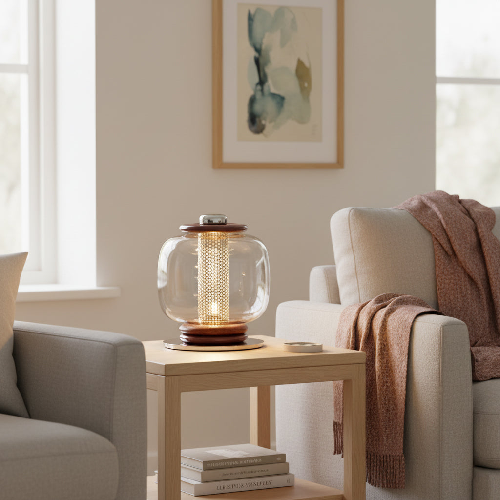 Loulou Glass Table Lamp — view 7
