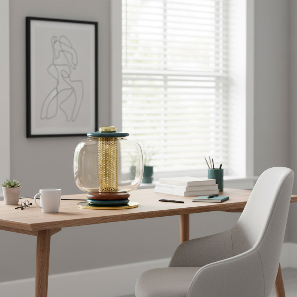 Loulou Glass Table Lamp — view 8