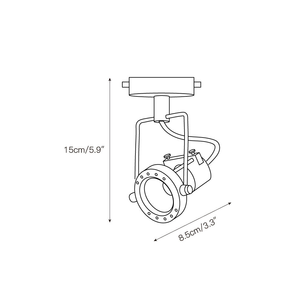 Lucide Industrial Track Lights