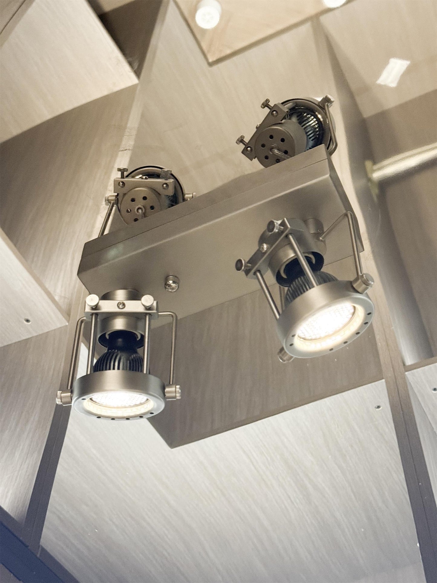 Lucide Industrial Multiple Ceiling Lamp