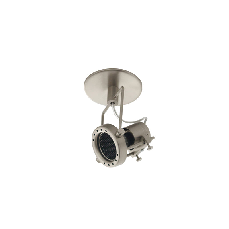 Lucide Industrial Nickel Ceiling Lamp — view 10