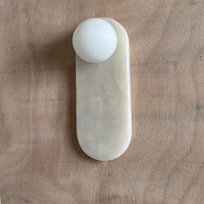 Lucie White Sconce