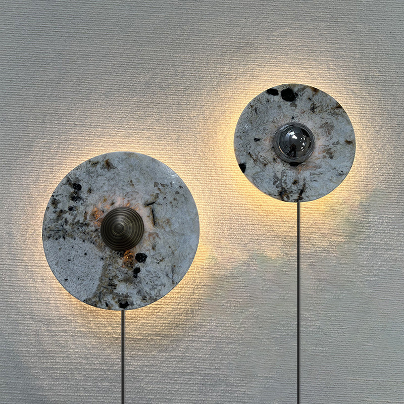 Lucie Marble Plug-in Wall Lamp — view 13
